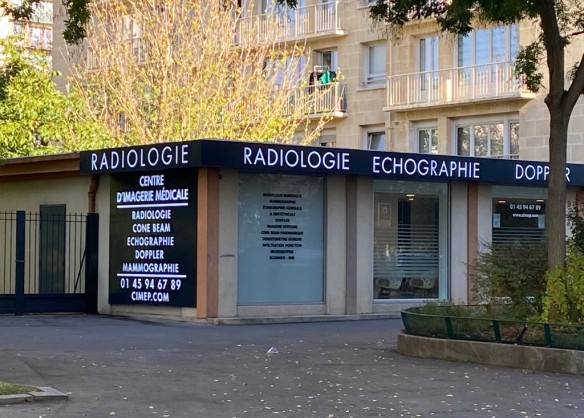 Façade rue Fernand Foureau - Cabinet de radiologie